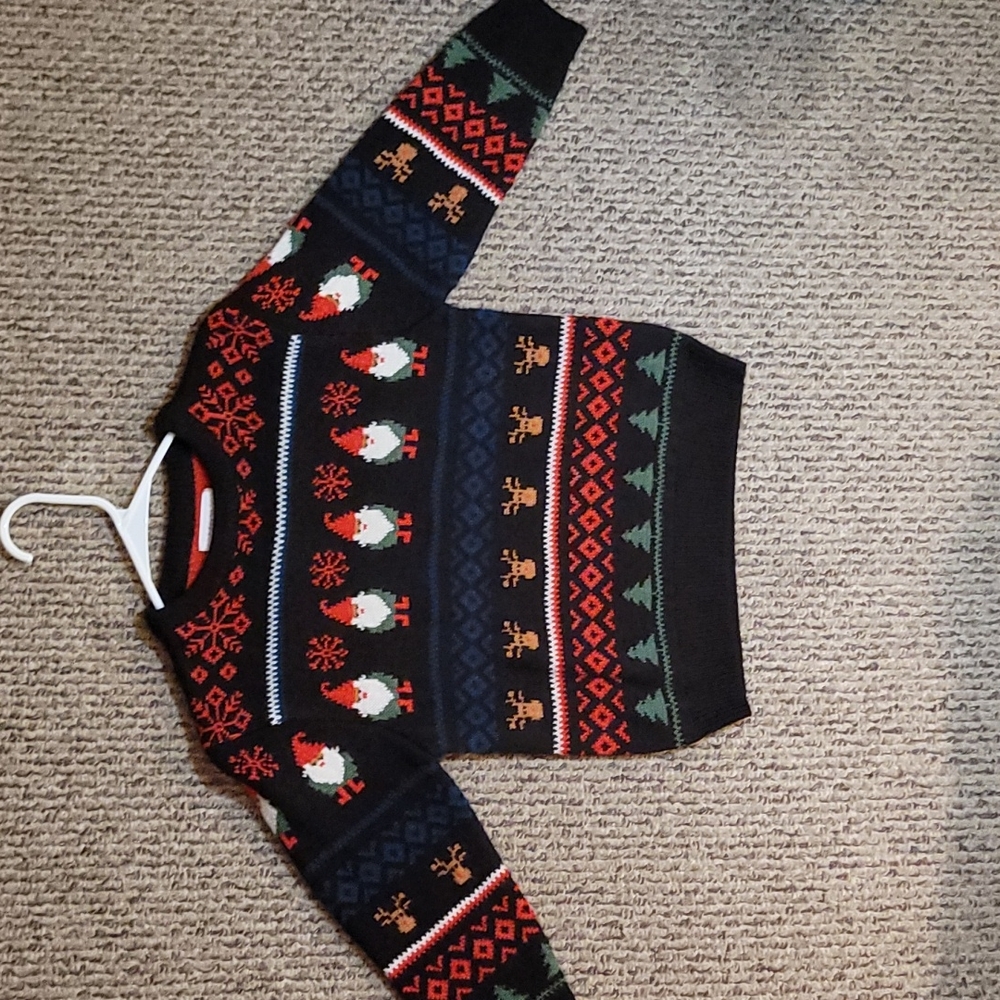 Boys Knit Christmas Sweater